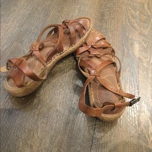 Born strappy sandals
